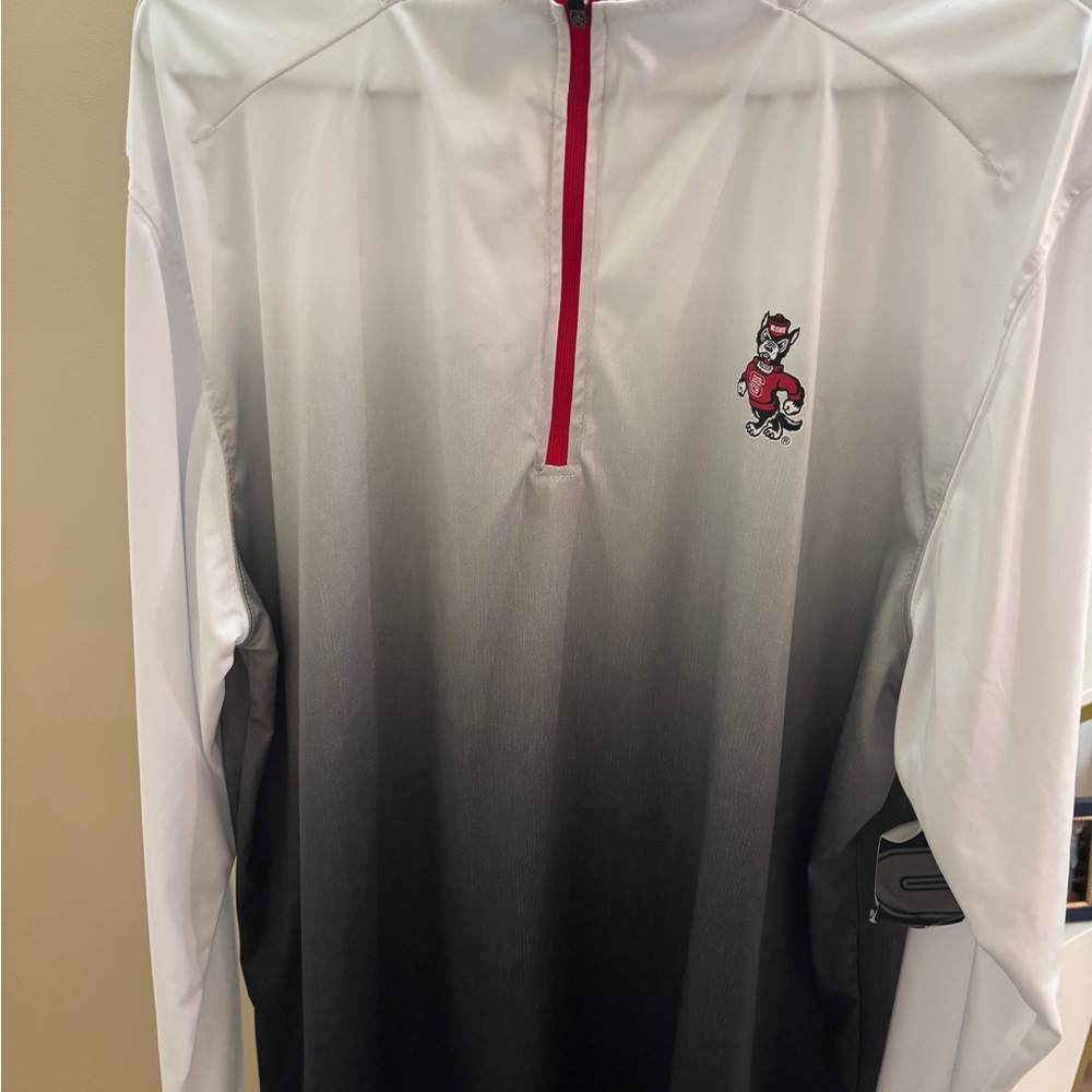 NC State Gradient Black and White Men's Jacket